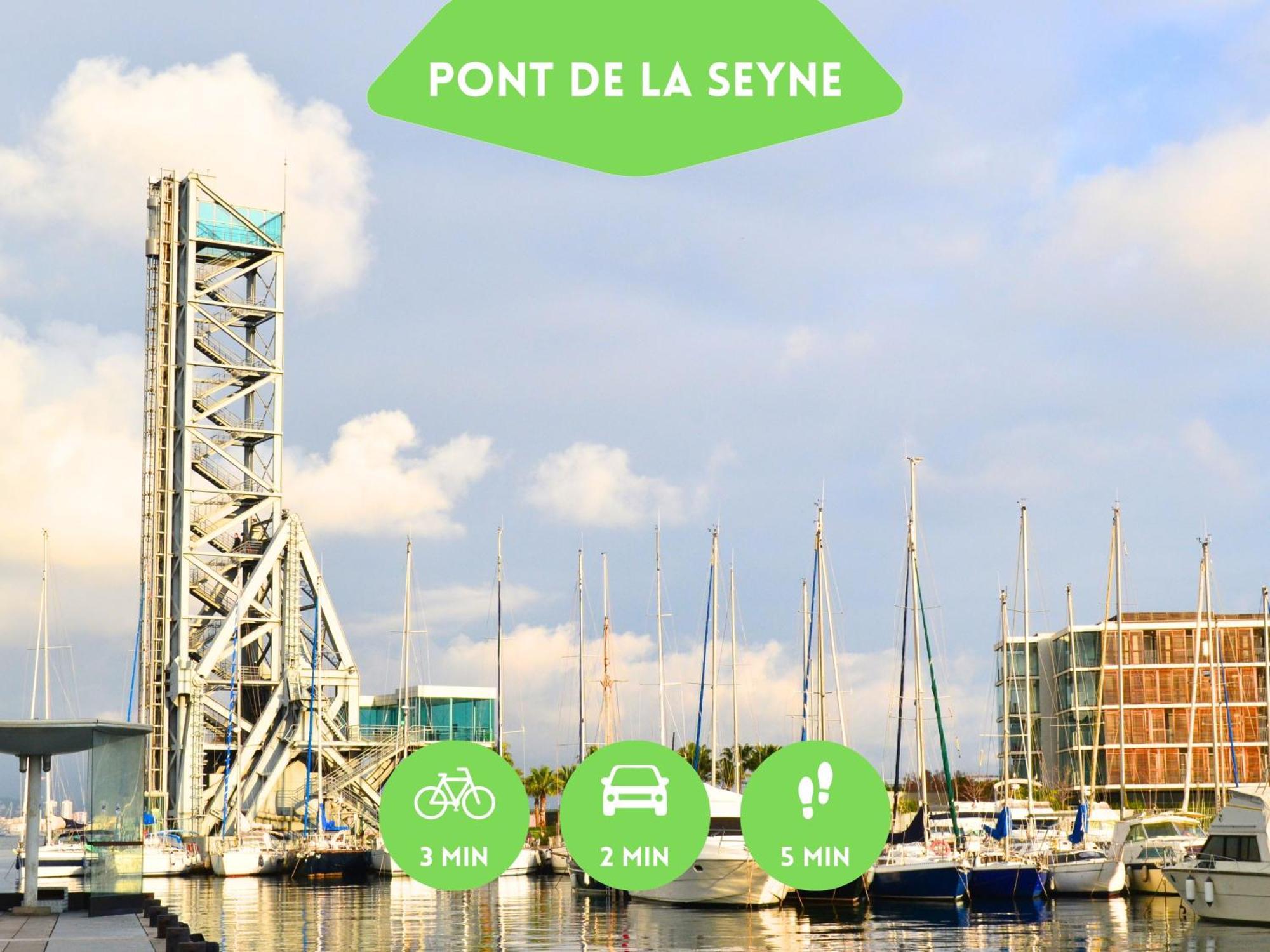 !! OFFRE !! CENTRE VILLE 2 à 6 pers TOUT CONFORT La Seyne-sur-Mer Esterno foto