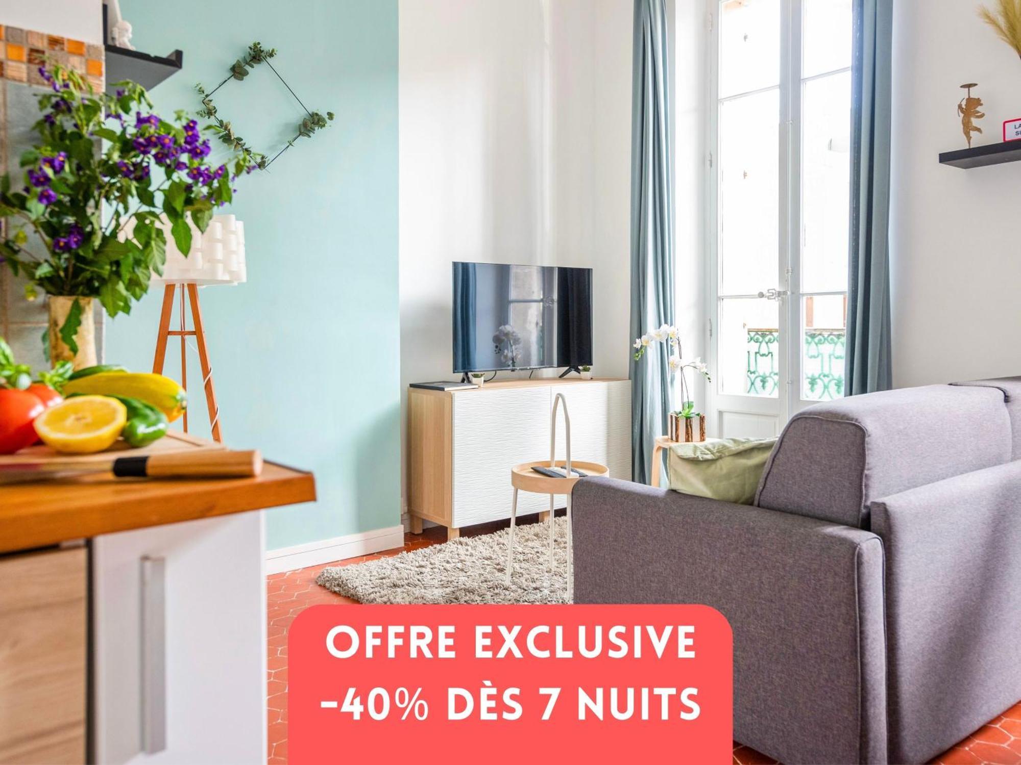 !! OFFRE !! CENTRE VILLE 2 à 6 pers TOUT CONFORT La Seyne-sur-Mer Esterno foto